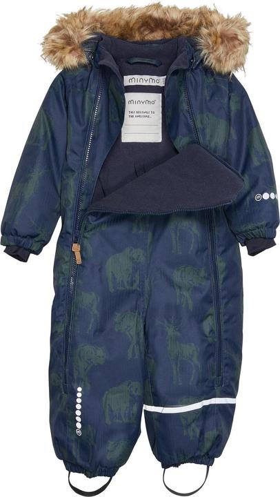 Actual product image Minymo Boy's Snow Suit AOP (86)