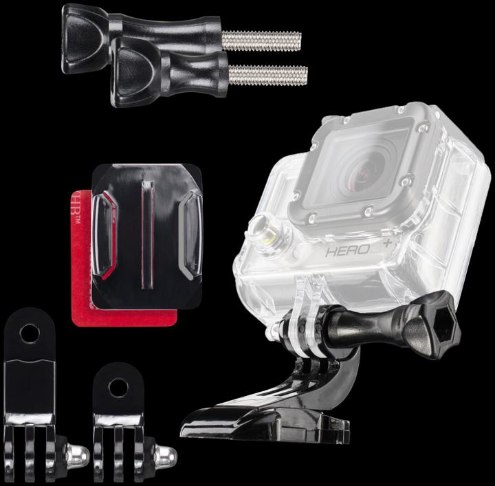 Produktbild mantona Helm-Befestigungsset für GoPro (Diverse)