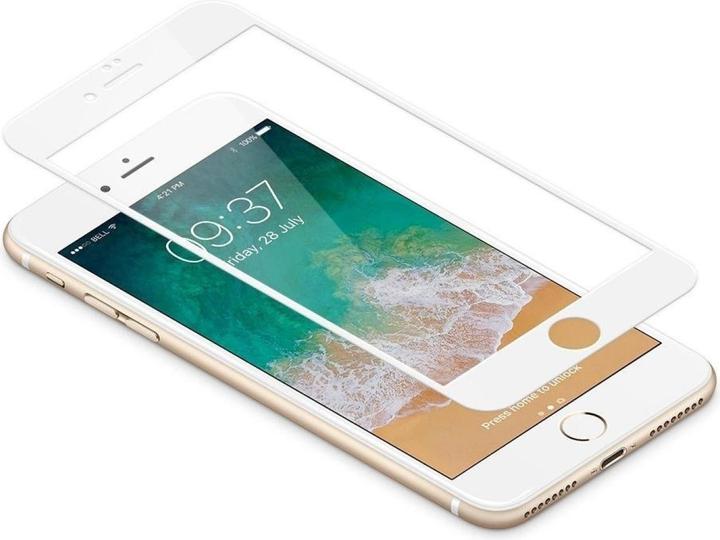 Produktbild Screenguard Apple iPhone 7 Plus Full Screen Panzerglas Schutzfolie 2.5D 9H (1 Stück, Apple iPhone 7 Plus)