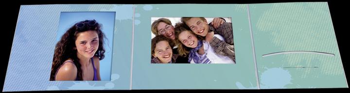 Actual product image Daiber 1x25 School 13x18 children portrait folders (13 x 18 cm)