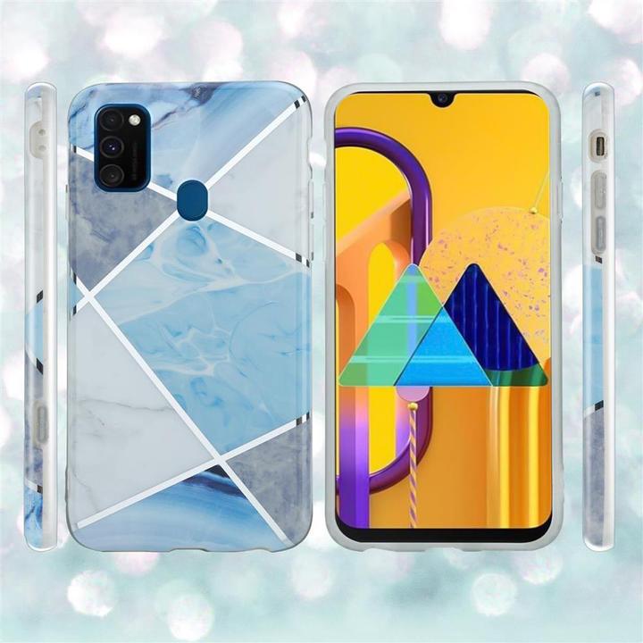 Actual product image Cadorabo IMD TPU Colorful Marble Cover (Huawei Nova 3E)