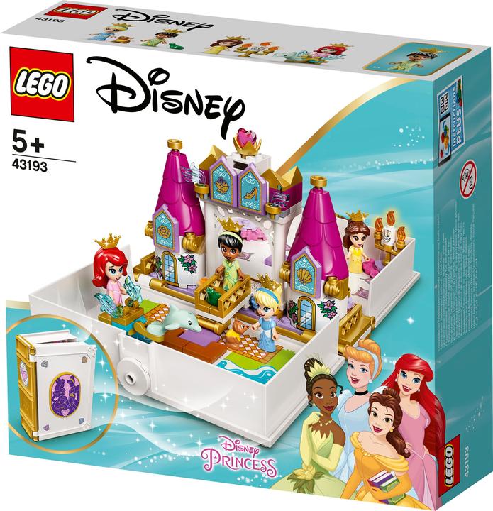 Actual product image LEGO Storybook Adventures with Arielle, Belle, Cinderella and Tiana (43193, LEGO Disney)