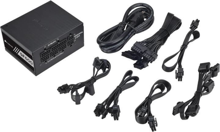 Actual product image Corsair Sf600 (600 W)