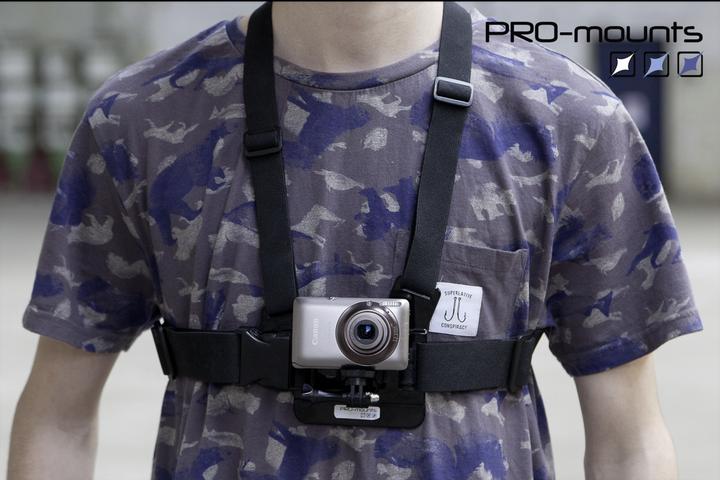 Produktbild PRO-mounts Brustgurt Halterung für GoPro (GoPro)