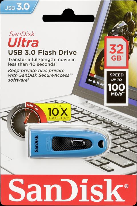Actual product image SanDisk Ultra (32 GB, USB-A)