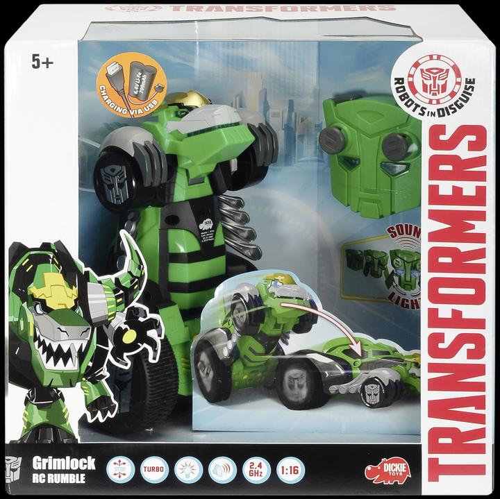 Produktbild Dickie RC Rumble Grimlock RTR 2,4 GHz Transformers 1:16