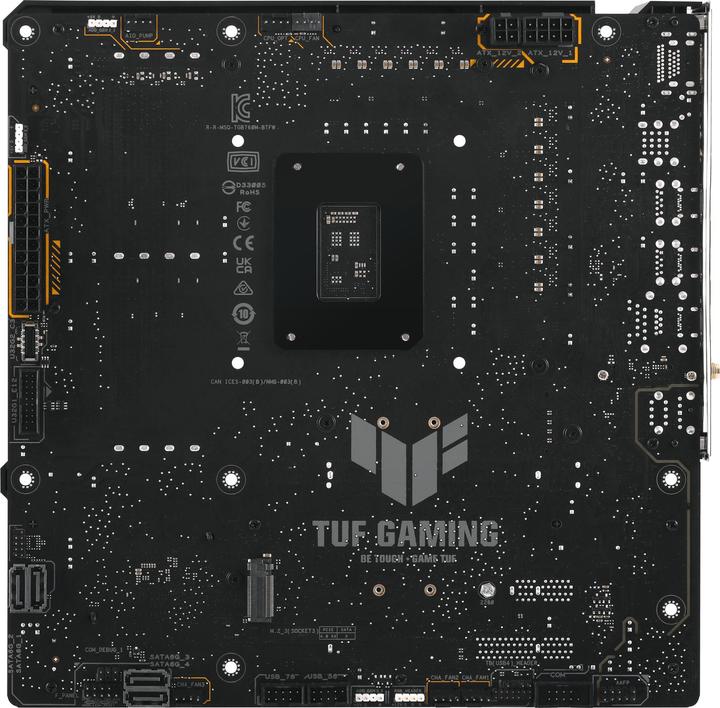 Actual product image ASUS MB TUF GAMING B760M-BTF WIFI Intel,1700,DDR5,mATX (LGA 1700, Intel B760, mATX)