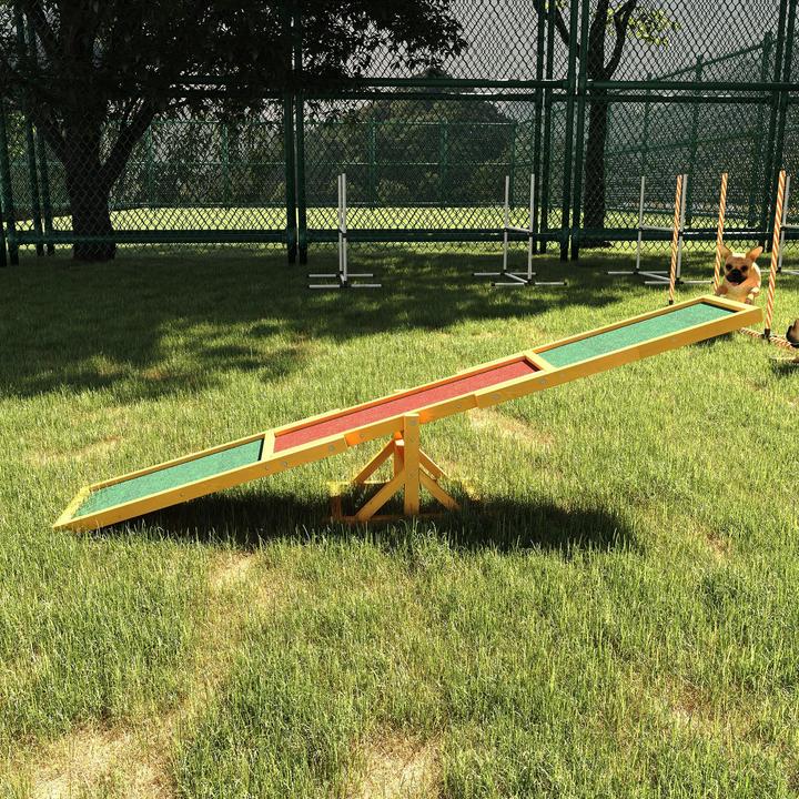 Produktbild PawHut Hundewippe für Einsteiger (Agility)