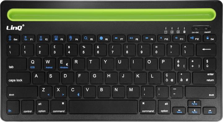 Immagine prodotto LinQ BK933 Tastiera QWERTY (Ing. Int., Senza fili)