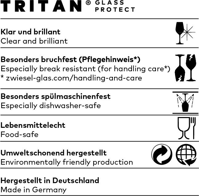 Produktbild Zwiesel Leicht & Frisch (36.30 cl, 2 Gläser, Weissweingläser, Rotweingläser)