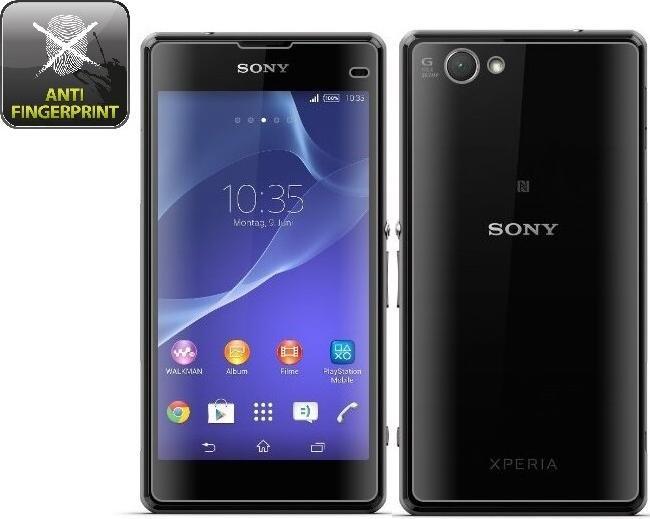 Actual product image Protectorking 2x Displayschutzfolie matt Anti-Reflex entspiegelt (2 Piece, Sony Xperia Z1 Compact)