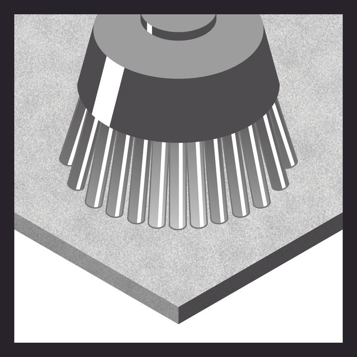 Produktbild Bosch Professional Zubehör PRO Metal heavy Topfbürste, 75 x 0,35 mm, Gewinde (0.35 mm)