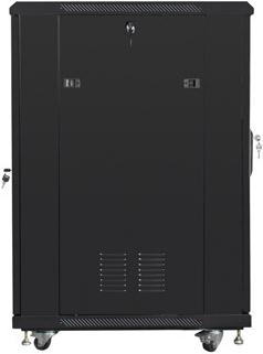 Image du produit Lanberg FF01-6822-12B Rack 22U Châssis autoportant (22 HE, Rack 19 pouces)