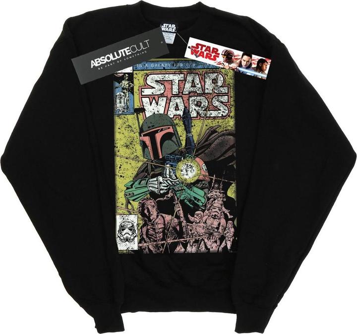Image du produit Star Wars - Sweat BOBA FETT COMIC - Homme (M)