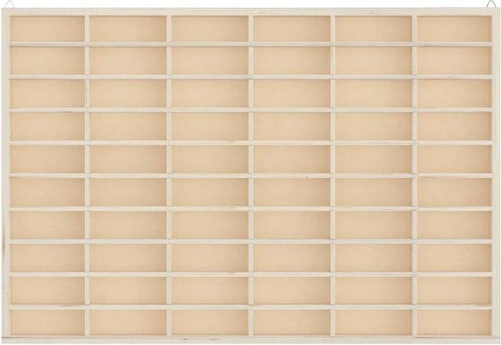 Actual product image VidaXL Wall display case (60 x 4.5 x 40.5 cm)