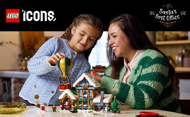 Produktbild LEGO Postamt des Weihnachtsmanns (10339, LEGO Icons, LEGO Seltene Sets)