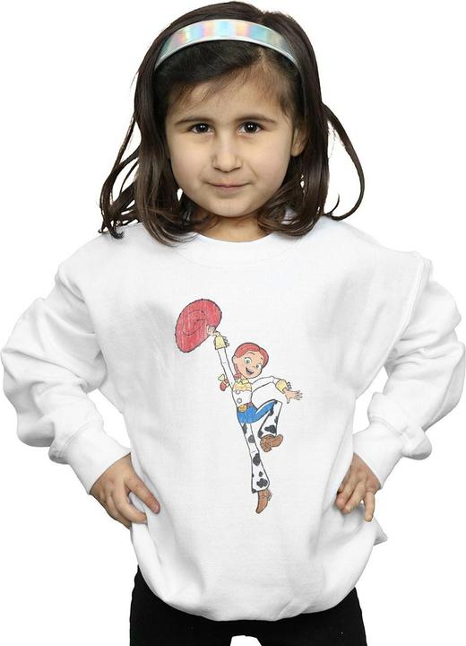 Actual product image Disney Girls Toy Story 4 Jessie Jump Pose Sweatshirt (140, 146)