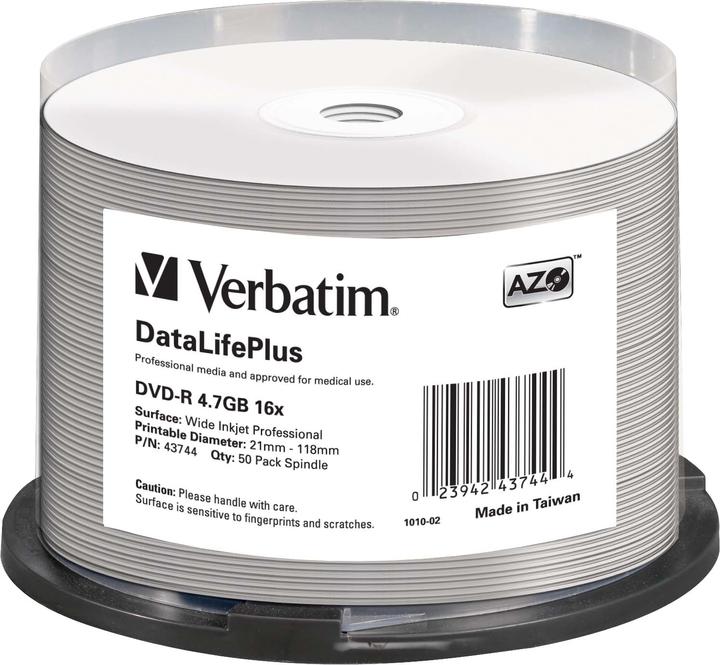 Actual product image Verbatim Dvd-R (50 x)