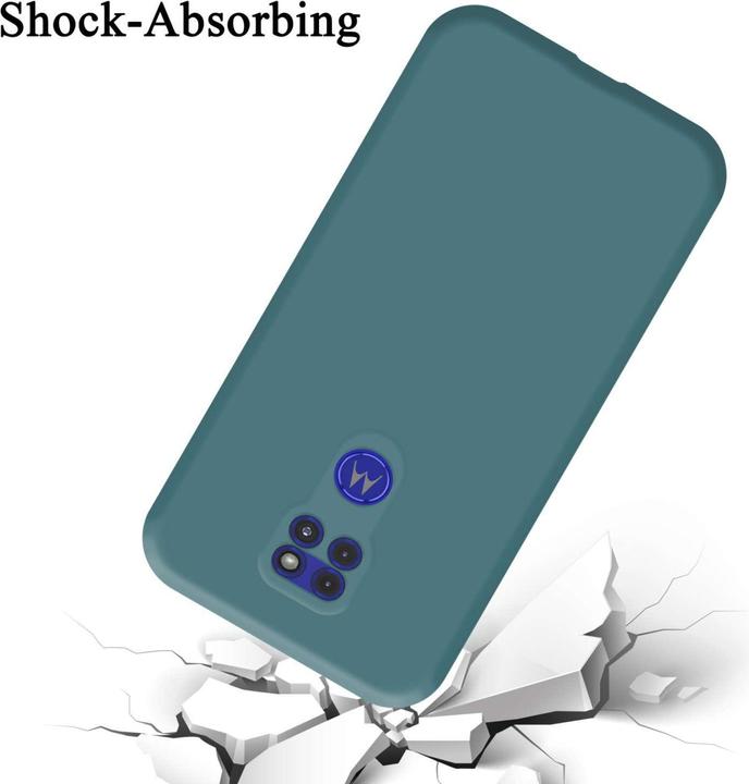 Actual product image Cadorabo Bumper Case for Motorola MOTO G9 PLAY TPU Liquid Silicone Cover for Motorola MOTO G9 PLAY (Motorola Moto G9 Play)