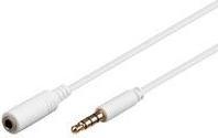 Actual product image Goobay 3.5mm jack - 3.5mm socket (3 m, 3.5mm jack (AUX))