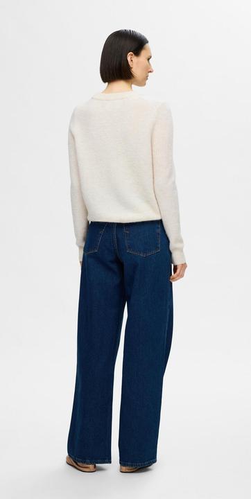 Produktbild Selected Femme Slfsia Ras Ls Knit O-Neck Noos (XS)