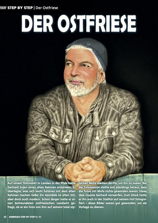 Produktbild Airbrush Step by Step 93 (Deutsch, Dennis Mott, Markus Ehmke, Katja Hassler, Gerhard Eujen, Roger Hassler, Mitya Ka, Carlos Cartagena, 2024)