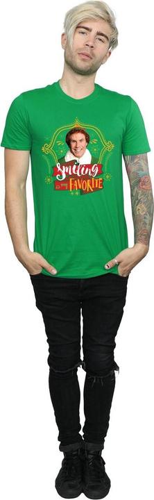 Actual product image Elf Mens Buddy Smiling T-Shirt (XXL)