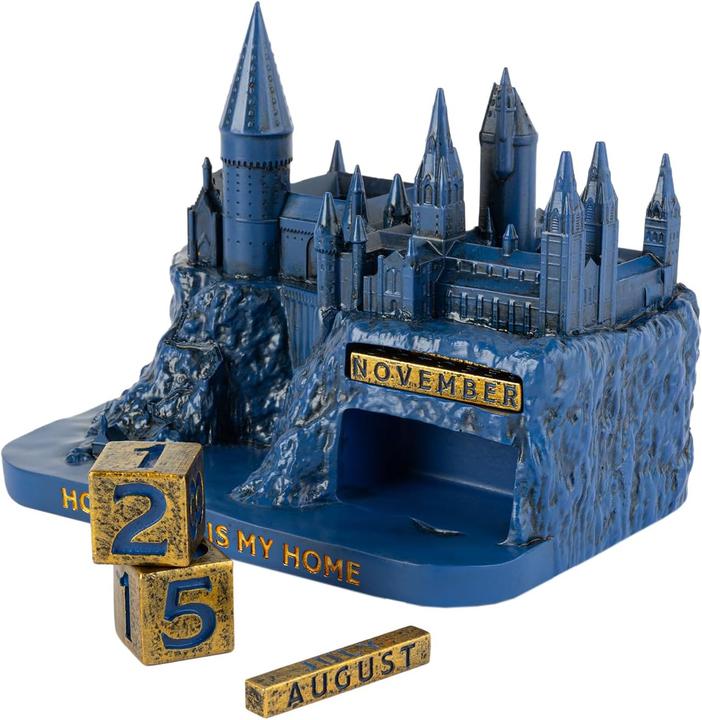 Produktbild NoName HARRY POTTER - Calendrier Perpétuel 3D en Résine - '9x10x14cm' (Harter Einband)