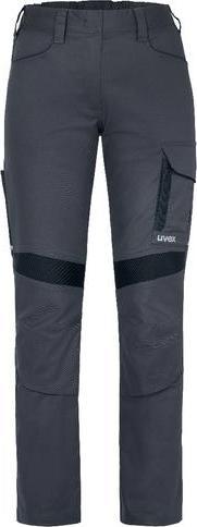 Actual product image Uvex Safety uvex suXXeed industry work trousers grey, anthracite 25 (25)