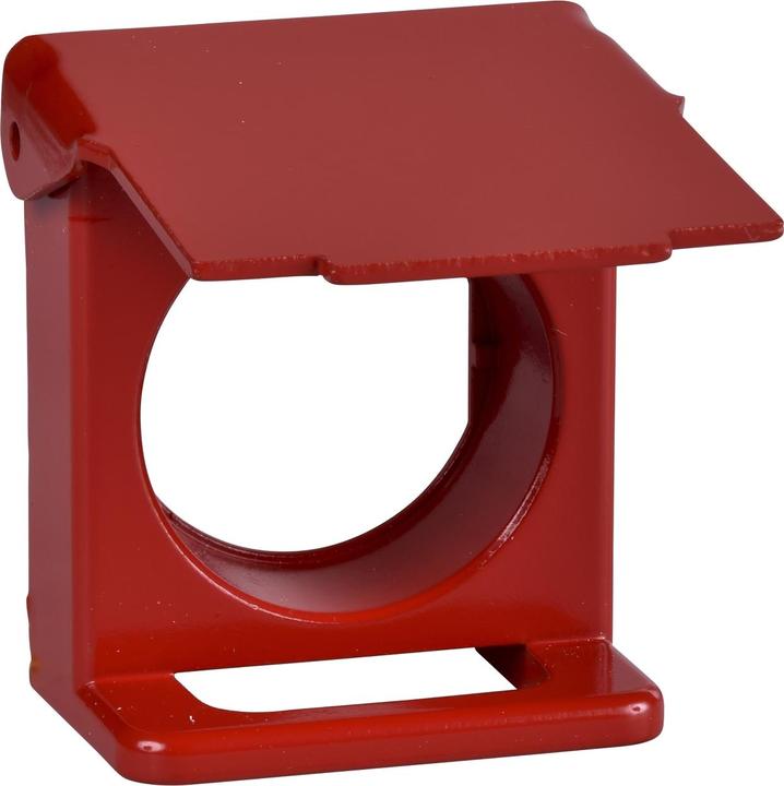 Actual product image Schneider Electric Pushbutton Flap Padlockable Red