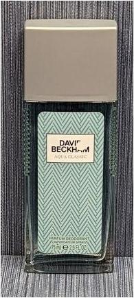 David Beckham Aqua Classic natural spray deodorant, Men, 75ml (Spray, 75 ml)