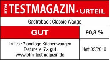 Productafbeelding Gastroback Klassieke schaal