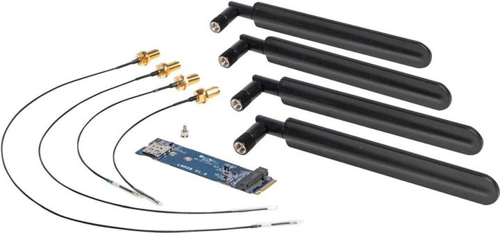 Produktbild Shuttle WWN04 LTE (4G/5G) M.2 2280 Erweiterungkit inkl. Antennen für DS50U series and All In One PC