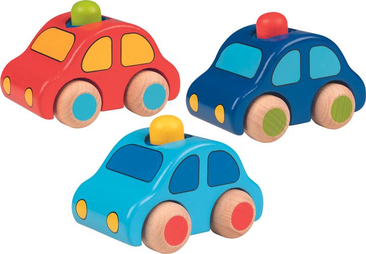 Actual product image Goki Wooden vehicle with horn