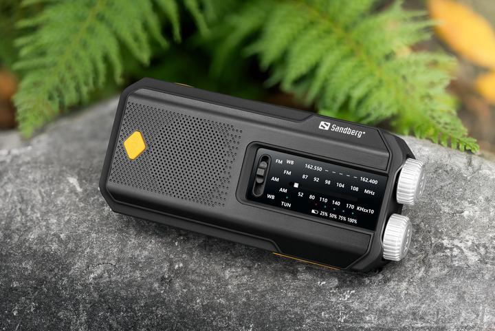 Actual product image Sandberg Survivor Radio All-in-1 2000 (AM, FM, Radio Frequency (RF))
