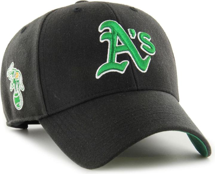 47 Brand snapback cap mlb oakland athletics sure shot mvp (One Size)