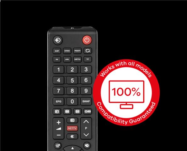 Productafbeelding One for All Toshiba TV vervangende afstandsbediening (Universele afstandsbediening, Infrarood)