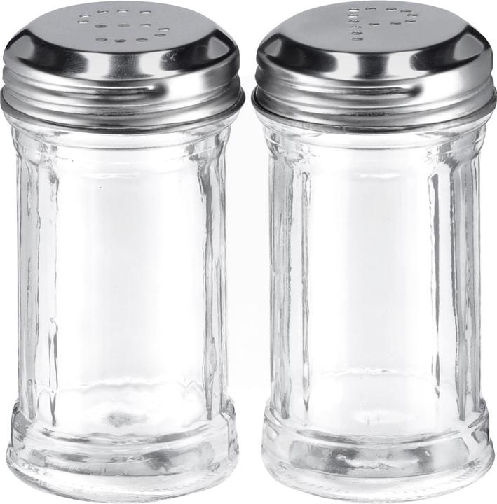 Image du produit Zeller Present Set de salière et poivrière (Sel, Poivre)