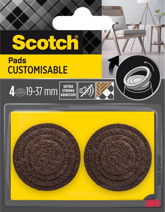 Produktbild Scotch Stuhlbeingleiter (Filzgleiter, 4 Stück)