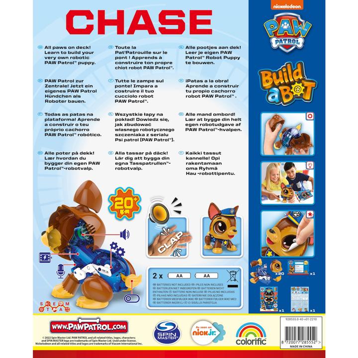 Actual product image Goliath Toys Build a Bot Paw Patrol Chase