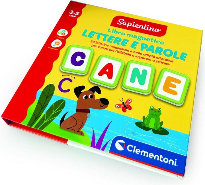 Actual product image Clementoni Libri Magnetici Lettere e Parole