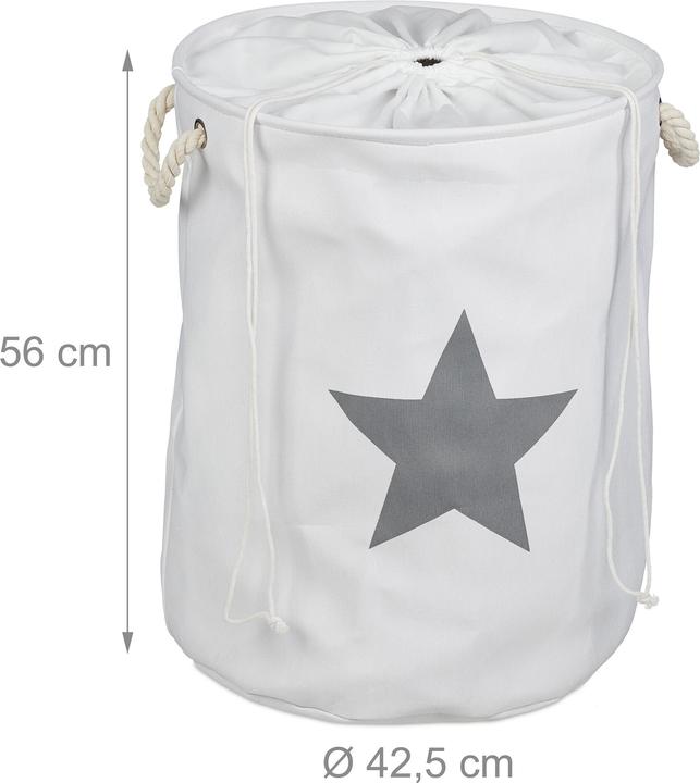 Actual product image Relaxdays Laundry basket (60 l)