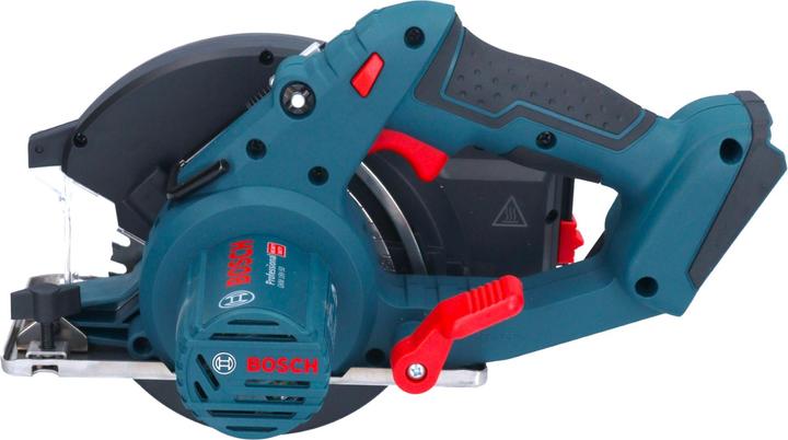 GKM 18V-50, 1 x lama circolare, Standard per acciaio, 136 x 1,6, 1,2 x 20 mm, recinzione a strappo, cartone