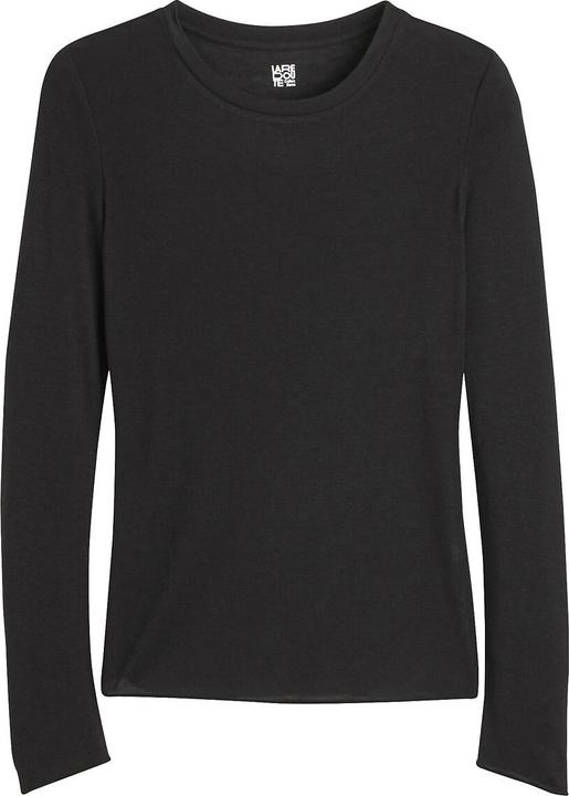 La Redoute Collections Langarm-Shirt mit rundem Ausschnitt