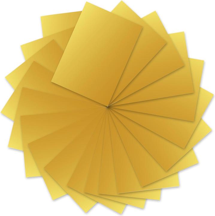 Immagine prodotto Ursus Carta da disegno a colori A4, 130 g/m², 100 fogli, oro opaco (130 g/m², 100 x)