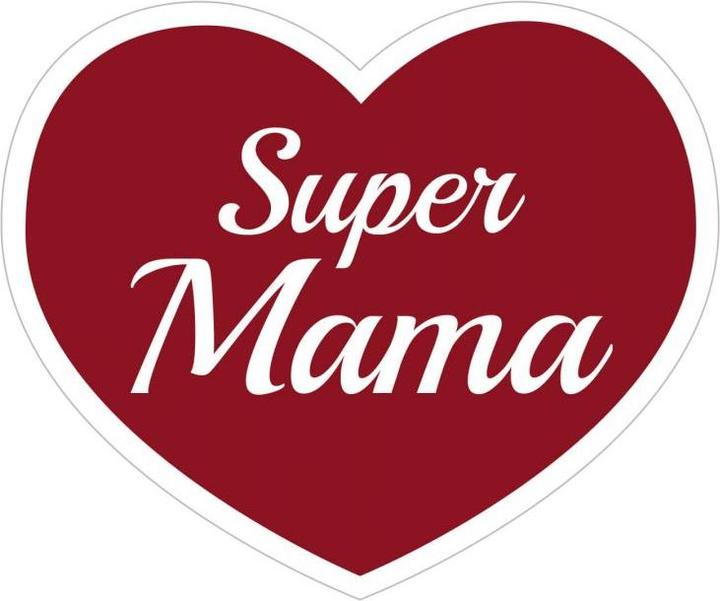 Trenddeko Super mom bordeaux