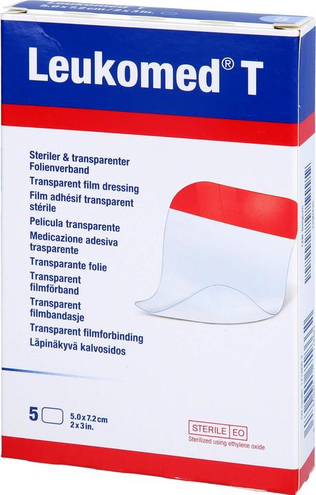 BSN T transparenter Filmverband 7.2x5cm (5 x)