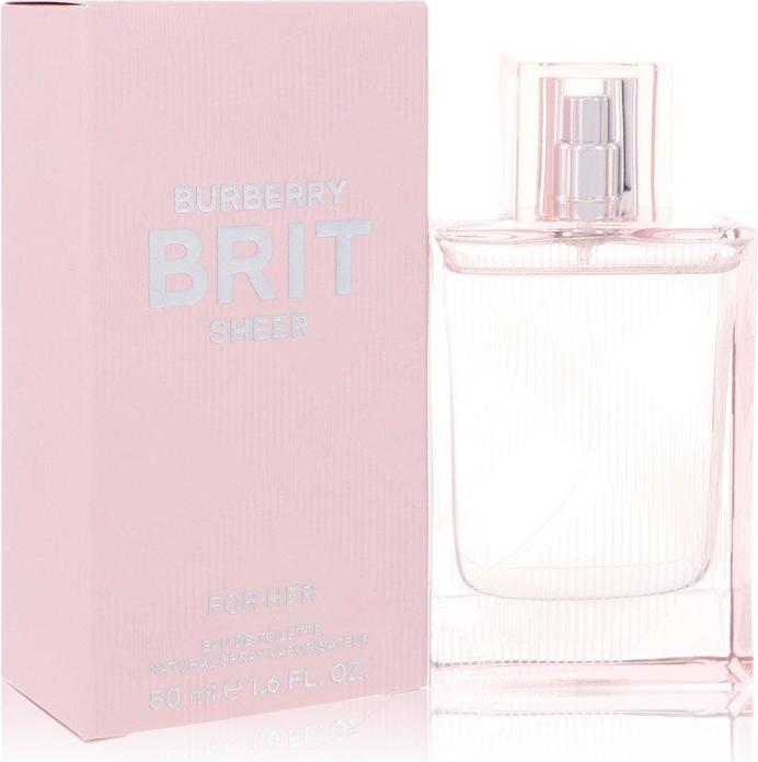 Actual product image Burberry Brit Sheer by Eau de Toilette Spray 50 ml (Eau de toilette, 50 ml)