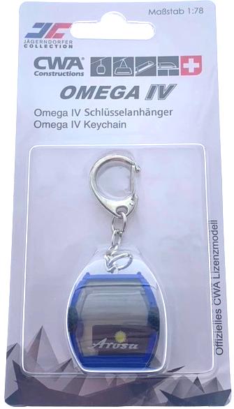 Produktbild Jägerndorfer Schlüsselanhänger blau Arosa Omega-IV, Metall