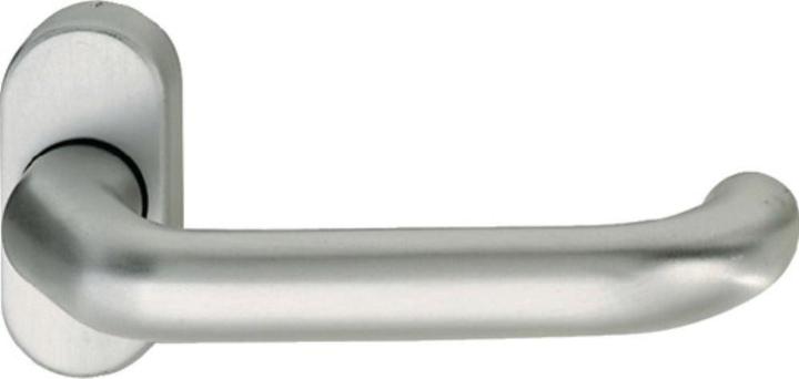 FSB Fire protection lever handle aperture part 06 1146 Aluminium 0105 Square 9 mm (Door handle)